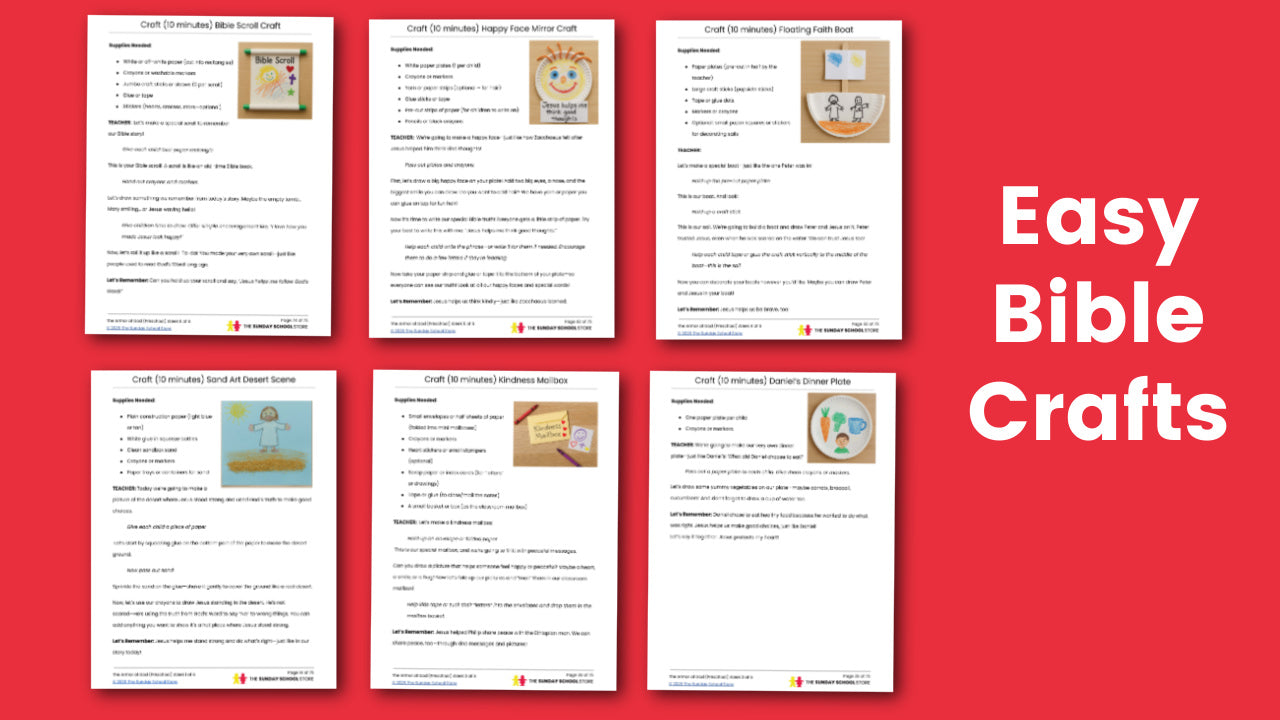 Armor of God 6-Week Preschool Curriculum (ages 3-5)