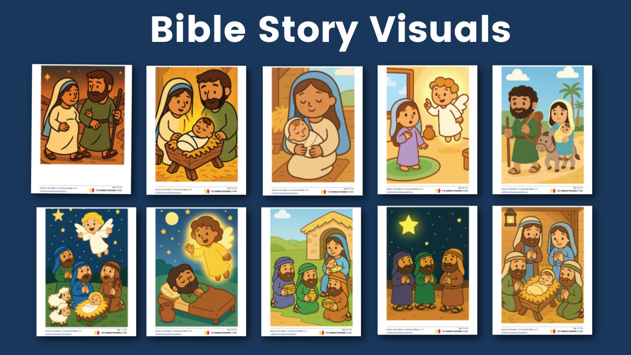 Heroes of the Nativity: 5-Week Preschool Curriculum for Christmas (ages 3-5)
