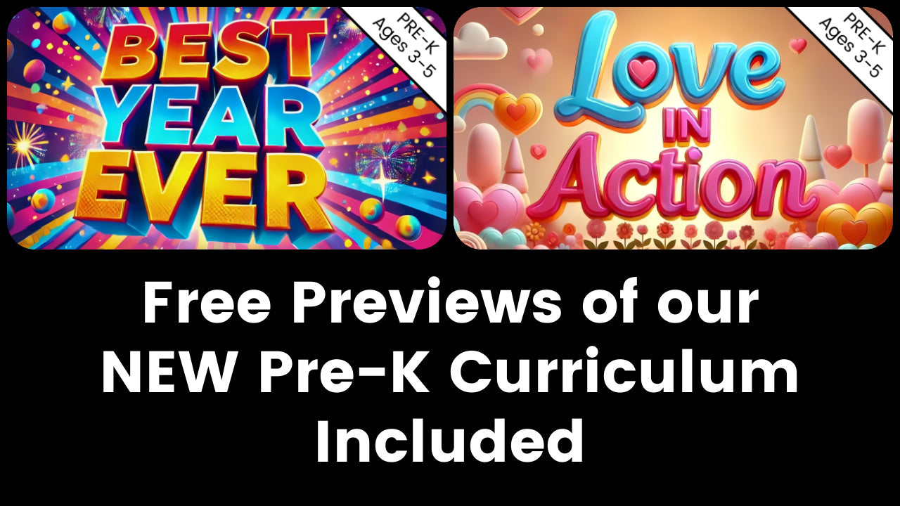 ENDS 2/21/2025 ⚠️ 52-Week Sunday School Curriculum Bundle (Ages 6-12)