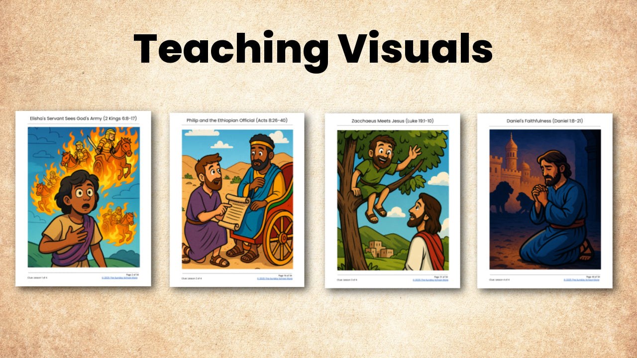 CLUE: 4-Week Children's Ministry Curriculum