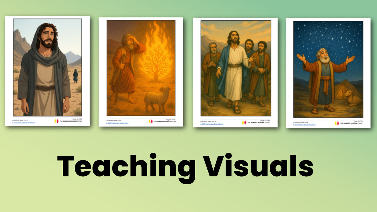 Camping: 4-Week Children's Ministry Curriculum (Age 6-12)