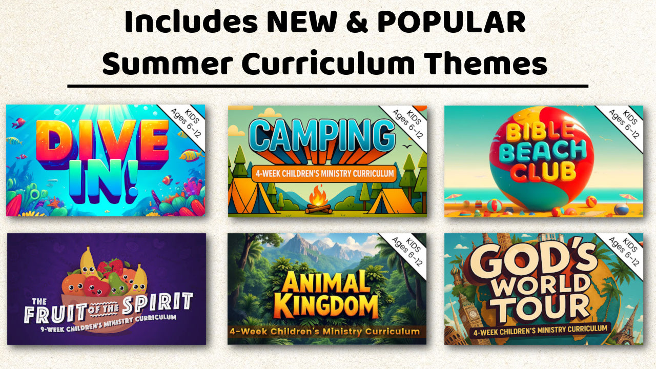 The Everything Bundle: $497 for 10 Years of Children’s Ministry Curriculum