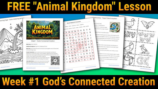 God's Connected Creation (Psalm 104:10-18) Free Sunday School Lesson