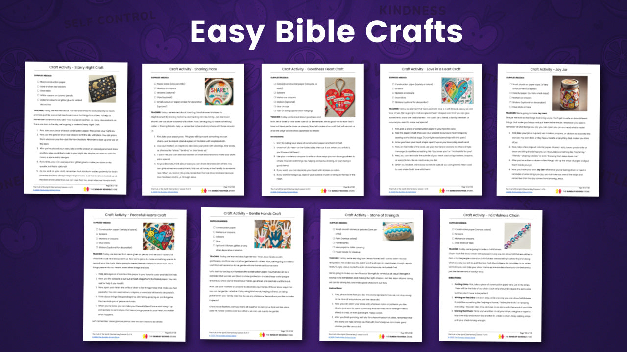 The Fruit of the Spirit 9-Week Children's Ministry Curriculum (ages 6-12)