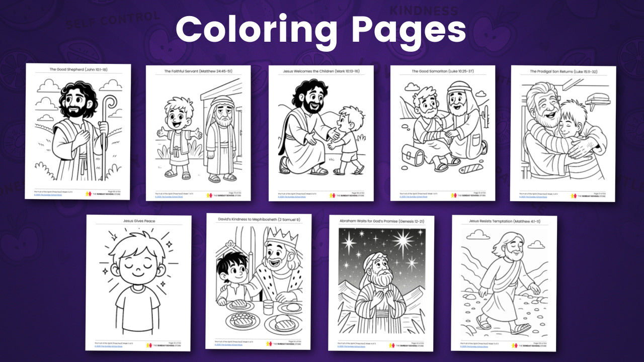 The Fruit of the Spirit: 9-Week Preschool Ministry Curriculum