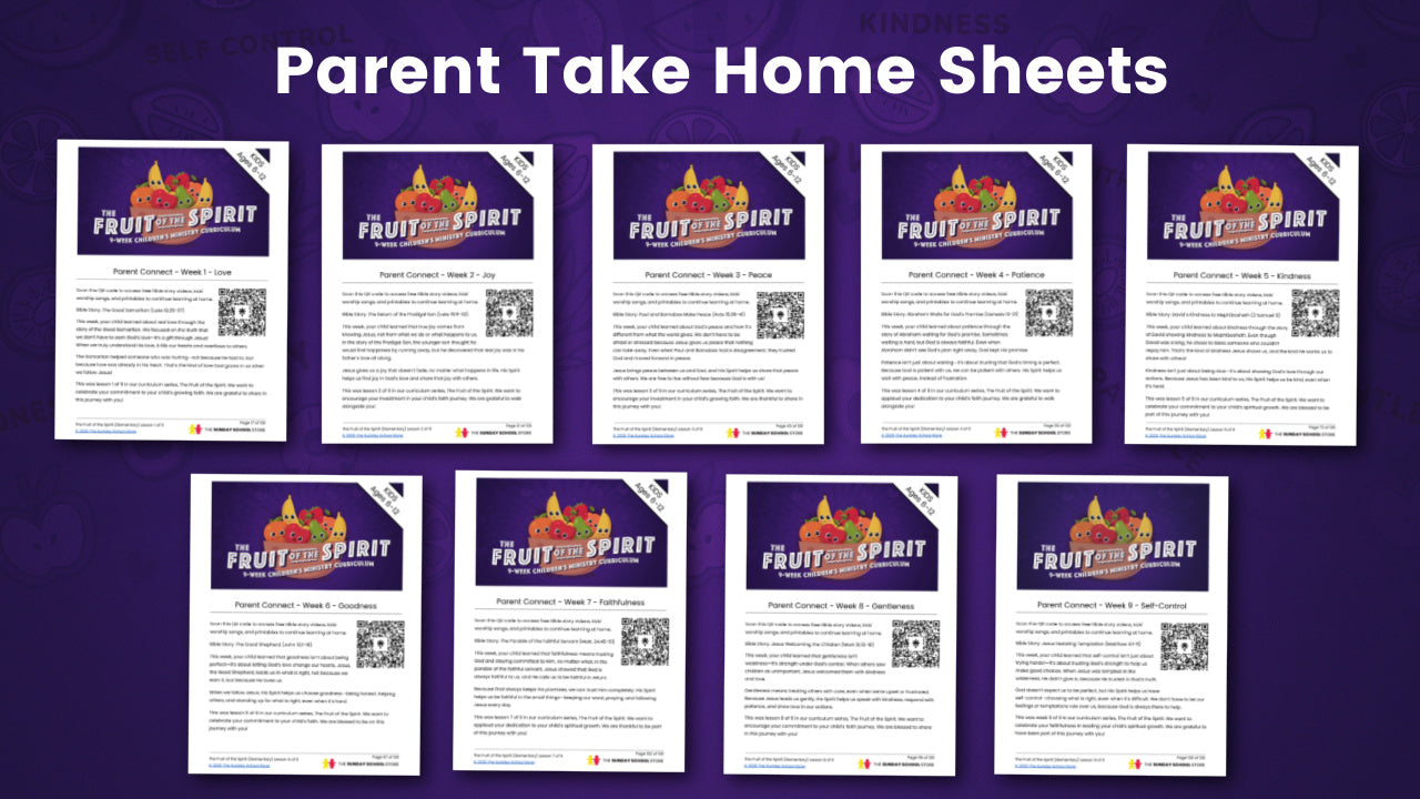 The Fruit of the Spirit 9-Week Children's Ministry Curriculum (ages 6-12)