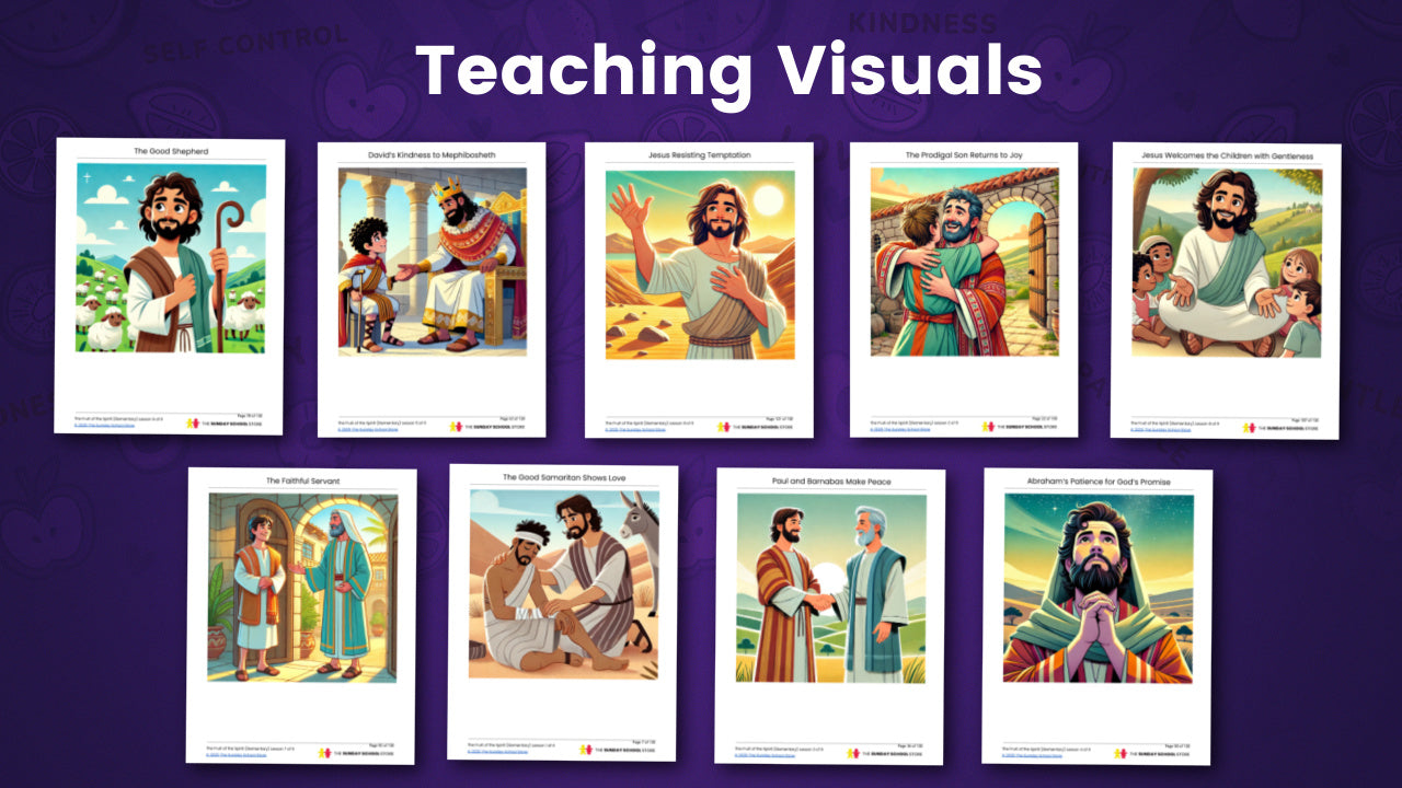 The Fruit of the Spirit 9-Week Children's Ministry Curriculum (ages 6-12)