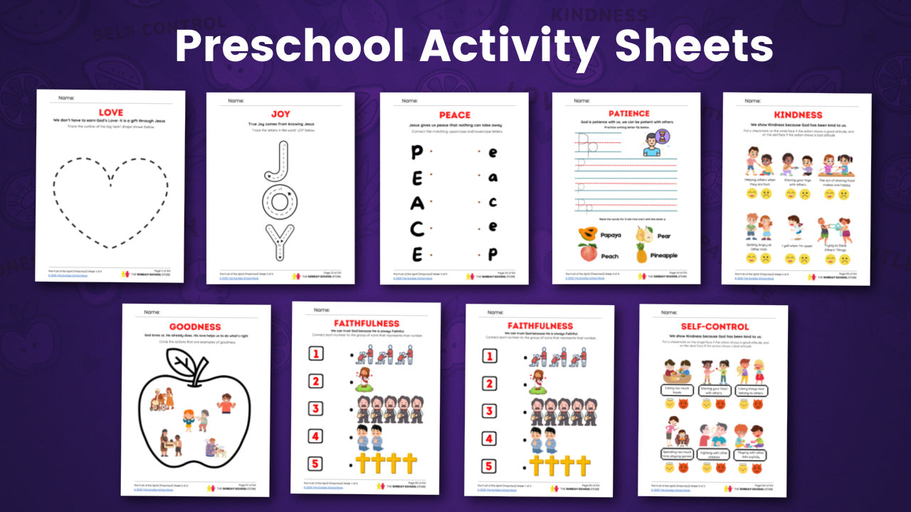 The Fruit of the Spirit: 9-Week Preschool Ministry Curriculum