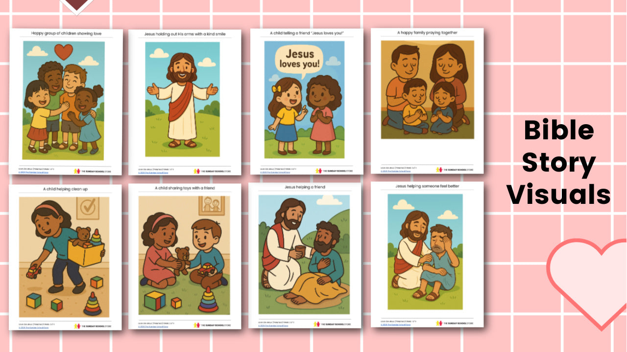 Love Like Jesus: 4-Week Preschool Curriculum (ages 3-5)
