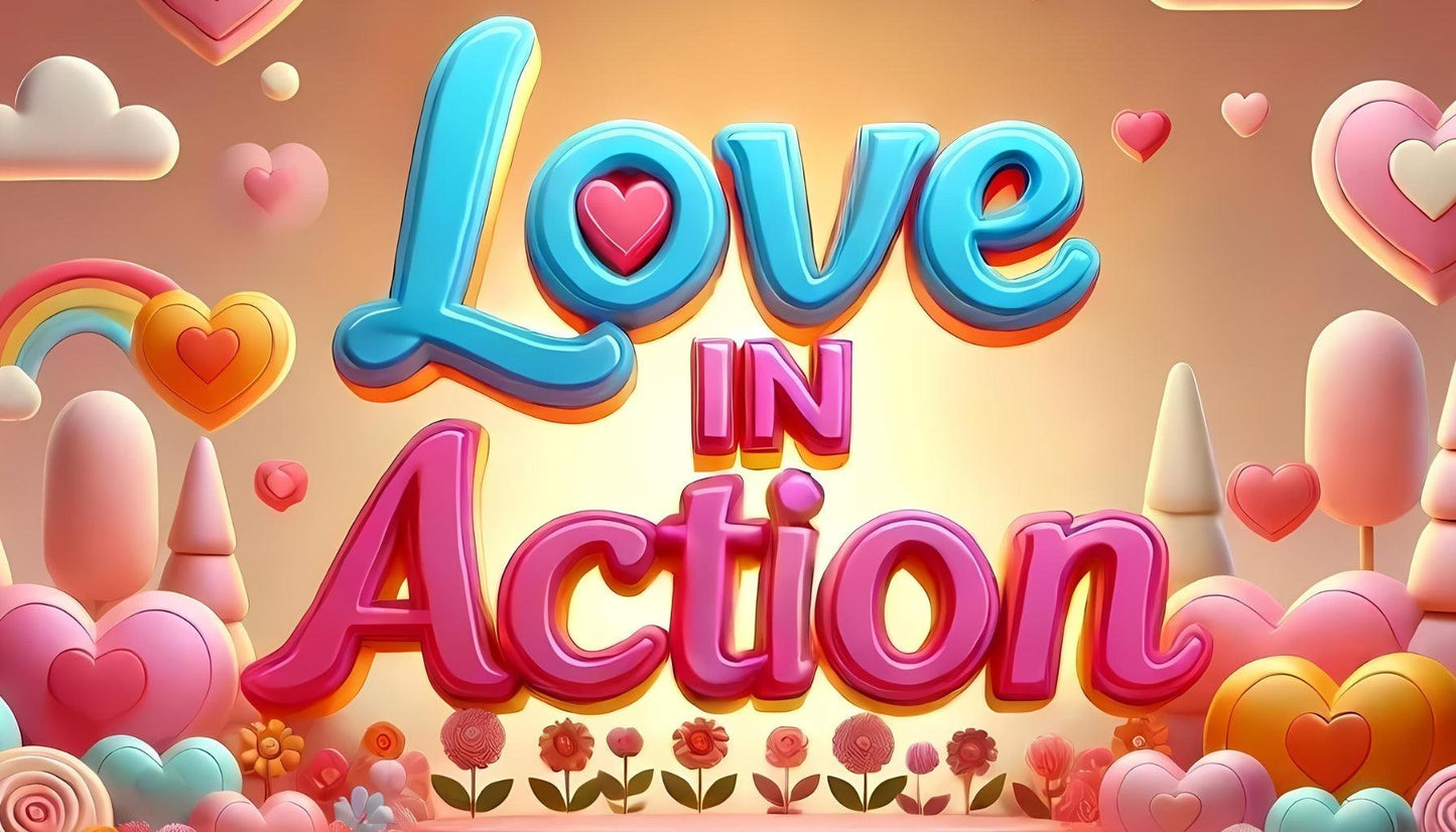 LOVE IN ACTION: 4-Lesson Valentine's Sunday School Curriculum for Children's Ministry