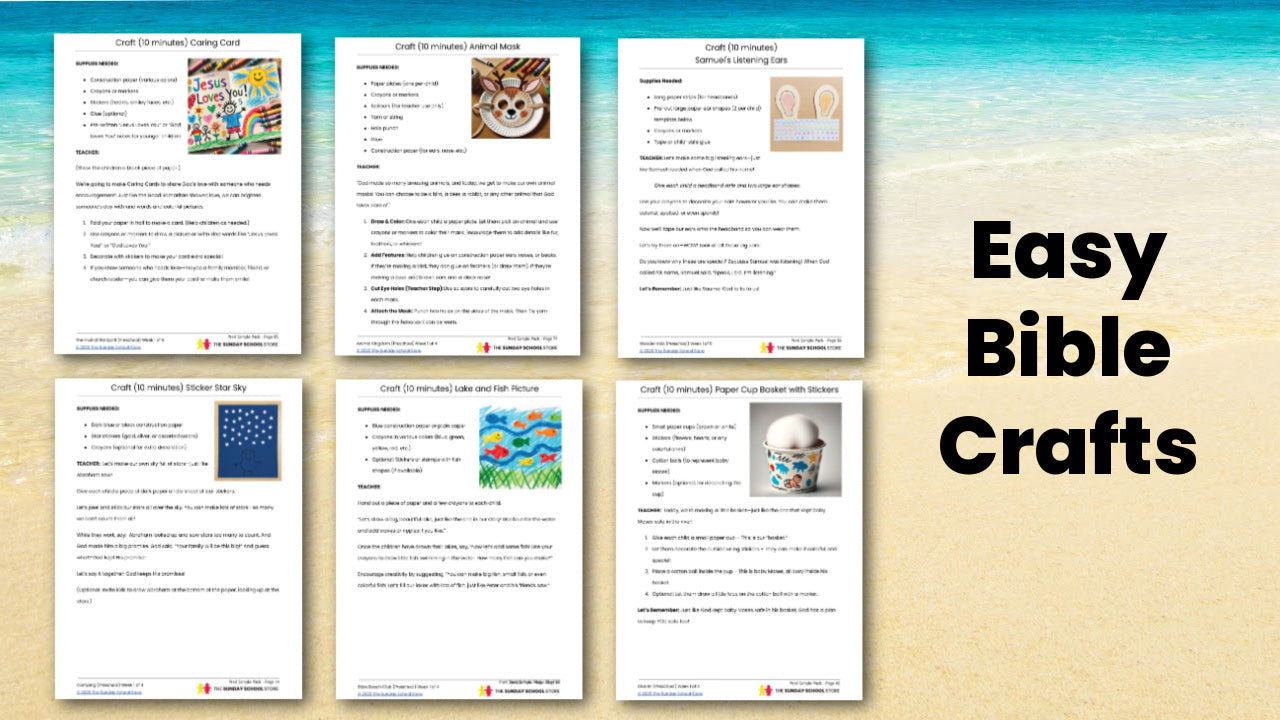 FREE Pre-K Curriculum 6-Week Sample Pack (ages 3-5)