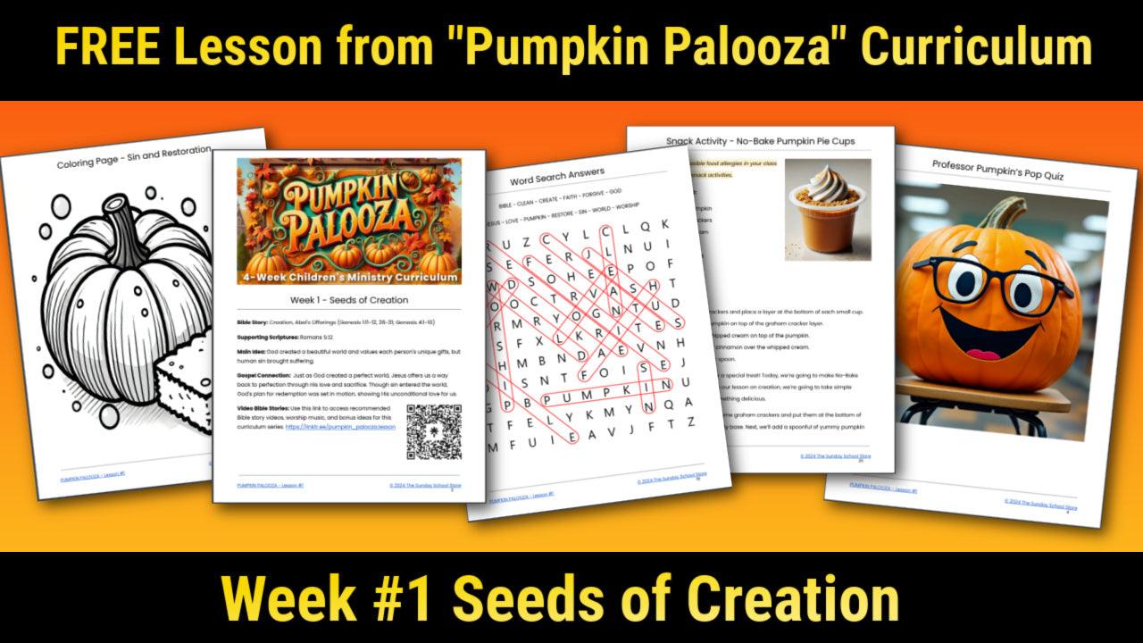 God's Blessing and Abel's Offerings (Genesis 1 & 4) Free Sunday School Lesson