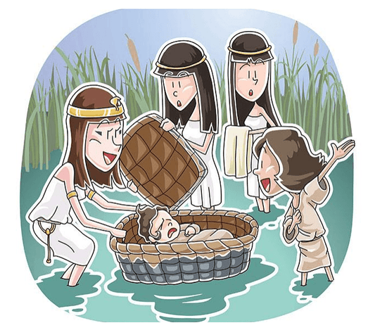 God's Protection of Baby Moses (Exodus 1:8-2:10) Printable Bible Lesson & Sunday School Activities