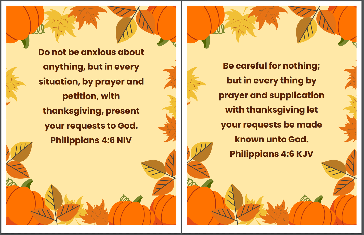 Pumpkin Prayer Challenge: 4-Lesson Sunday School Curriculum for Kids