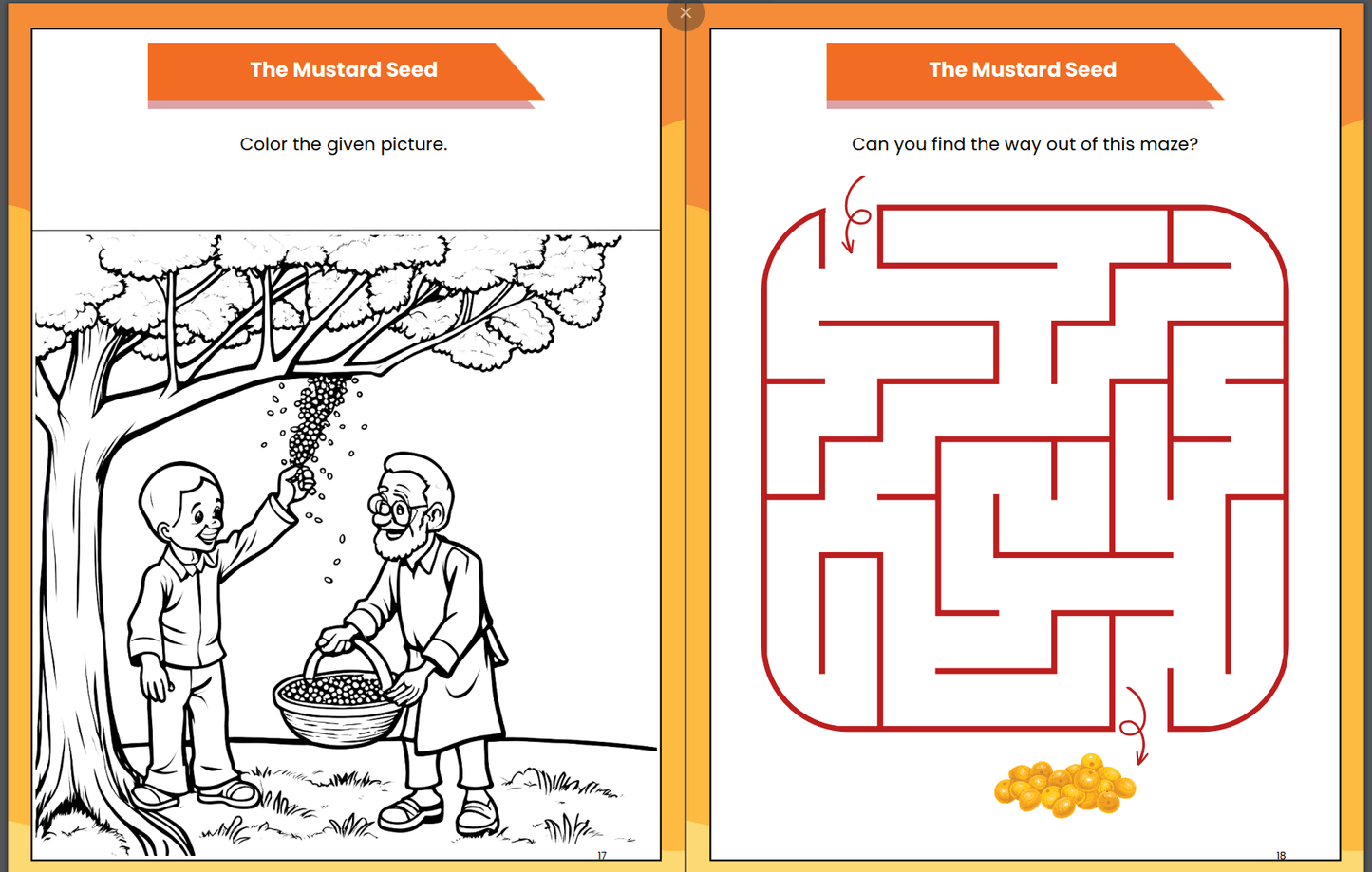 Pumpkin Prayer Challenge: 4-Lesson Sunday School Curriculum for Kids