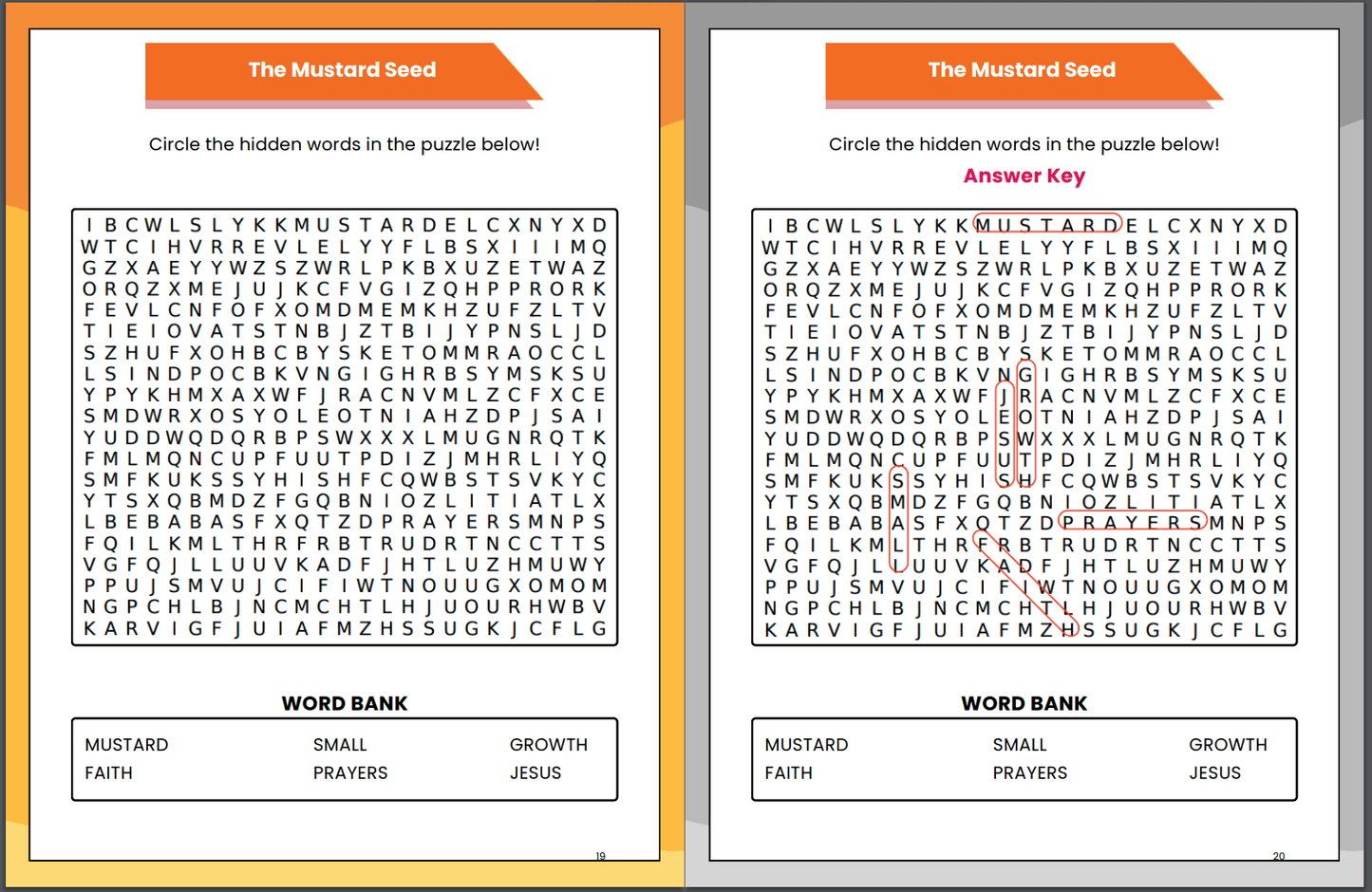 Pumpkin Prayer Challenge: 4-Lesson Sunday School Curriculum for Kids