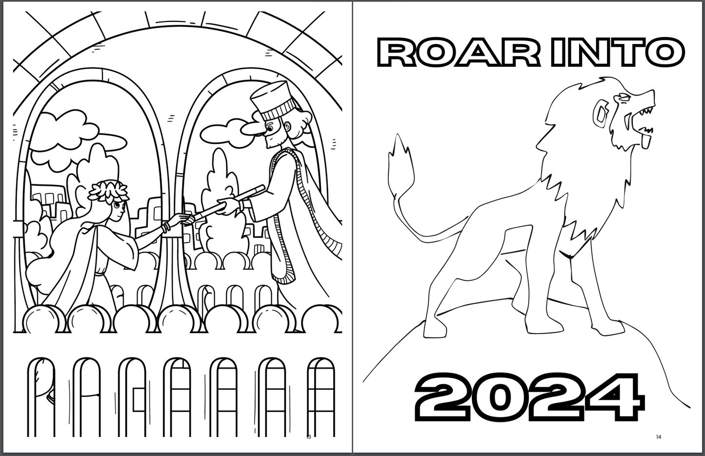 Esther - Brave Enough to Speak Out 🦁 Free Sample Lesson from "Roar into 2024"