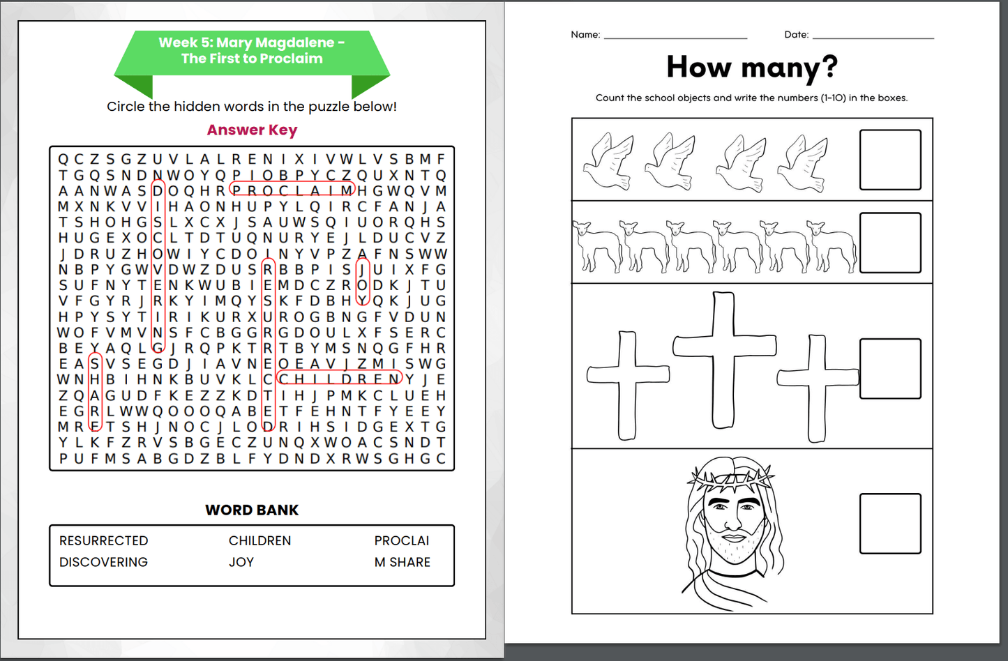 Heroes of Holy Week ⛪ 5-Lesson Sunday School Curriculum for Easter