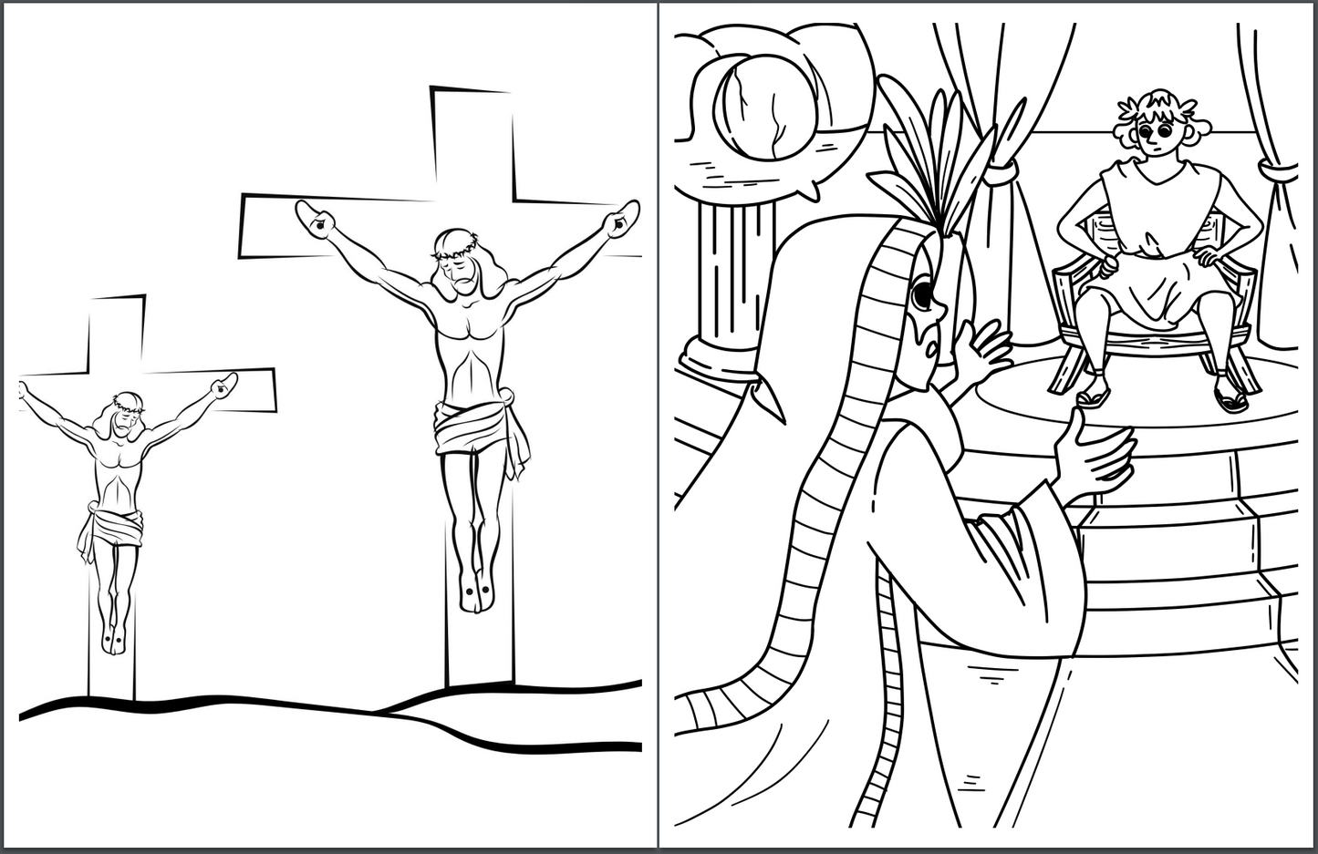 Easter Coloring Page Bundle (Free PDF Download)