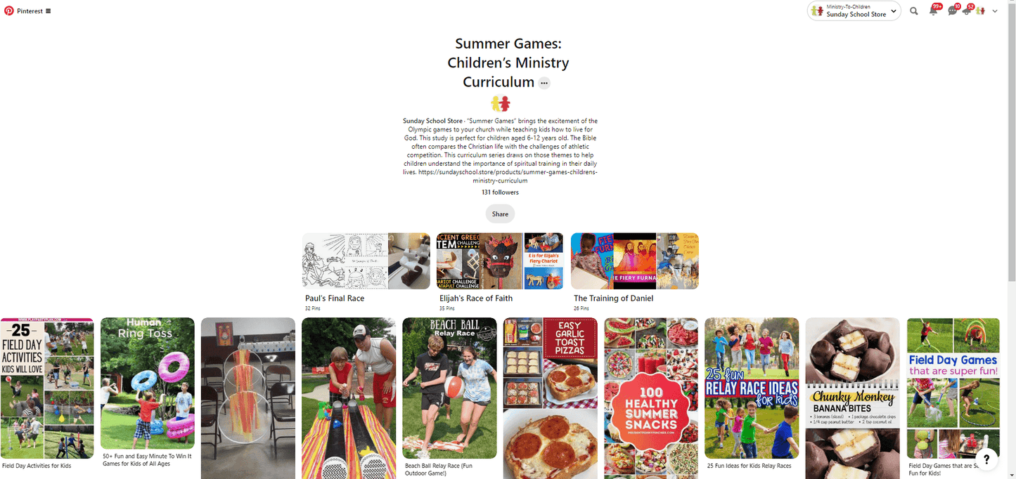 Summer Games: 3-Week Sunday School Curriculum for Children’s Ministry with Olympic Theme for 2024