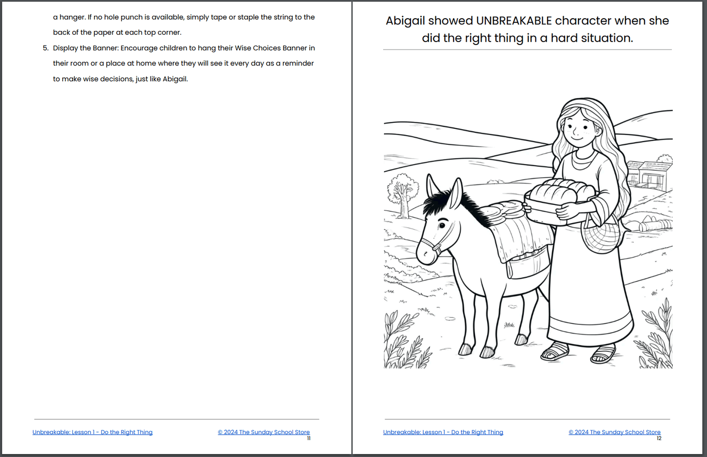 Unbreakable: 4-Week Children’s Ministry Curriculum on Christian Character for Kids