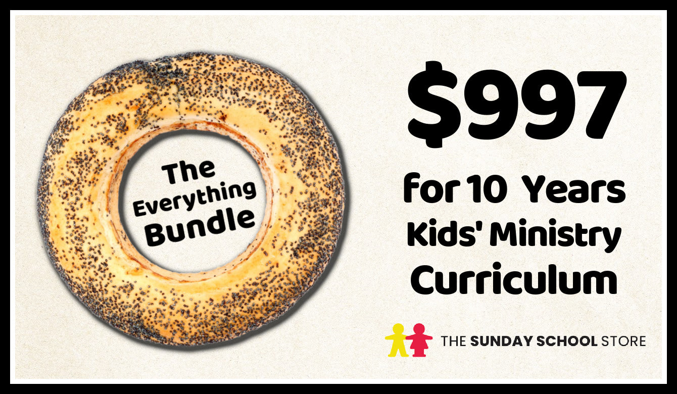 The Everything Bundle: $997 for 10 Years of Children’s Ministry Curriculum