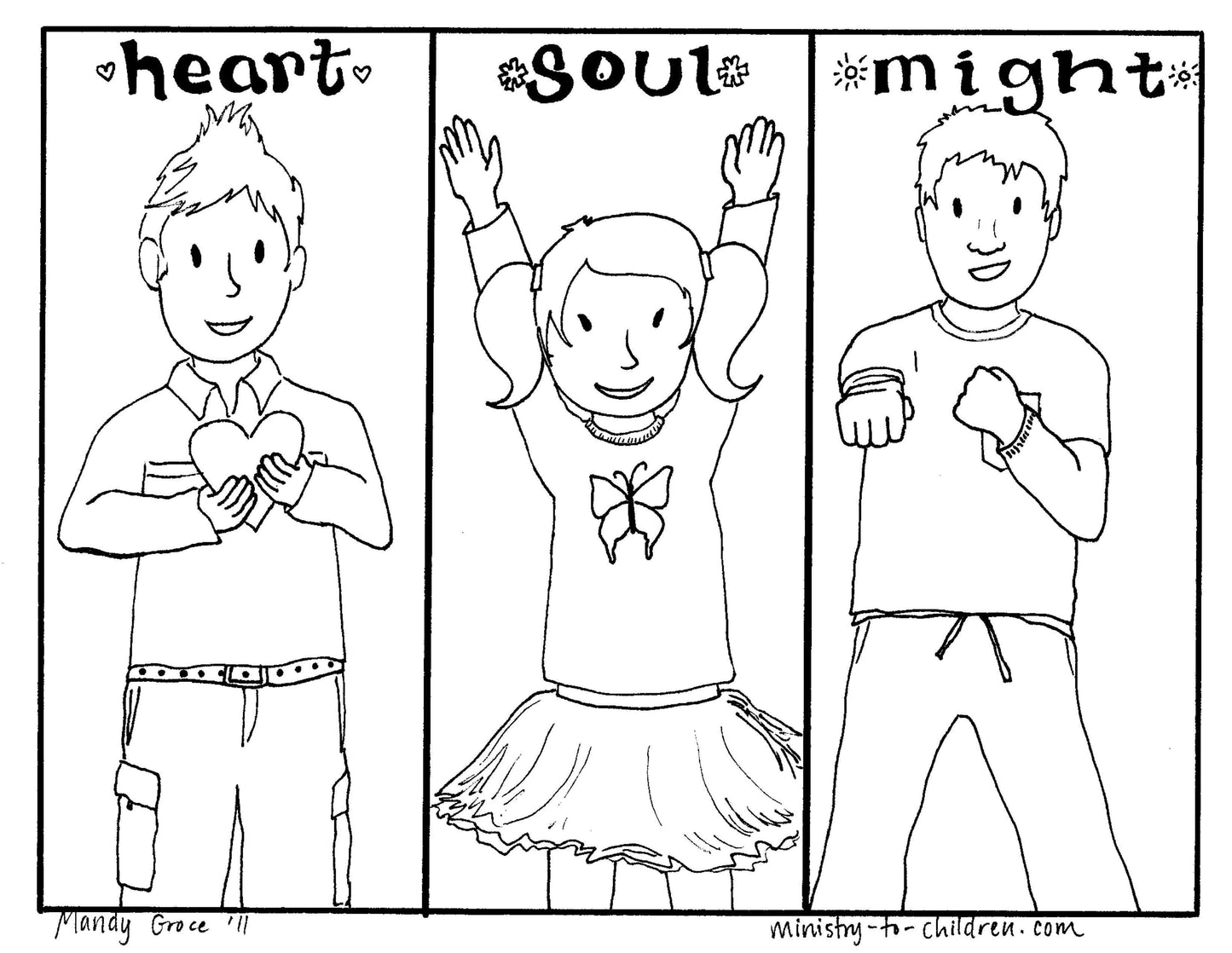 Valentine's Day Printable Bundle (free download) Coloring and Lesson Activities - Sunday School Store