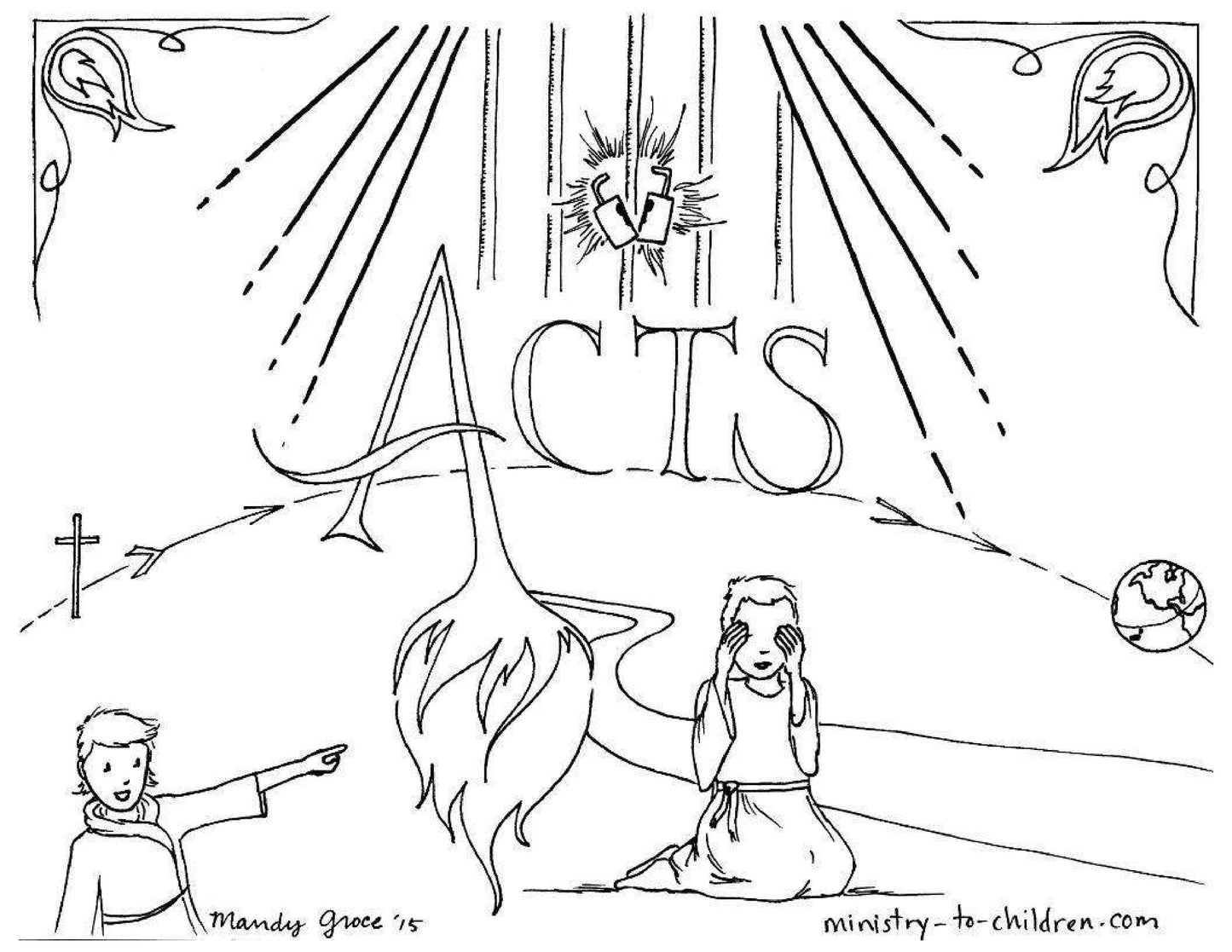 Books of the Bible Coloring Book - 66 Pages (download only) - Sunday School Store