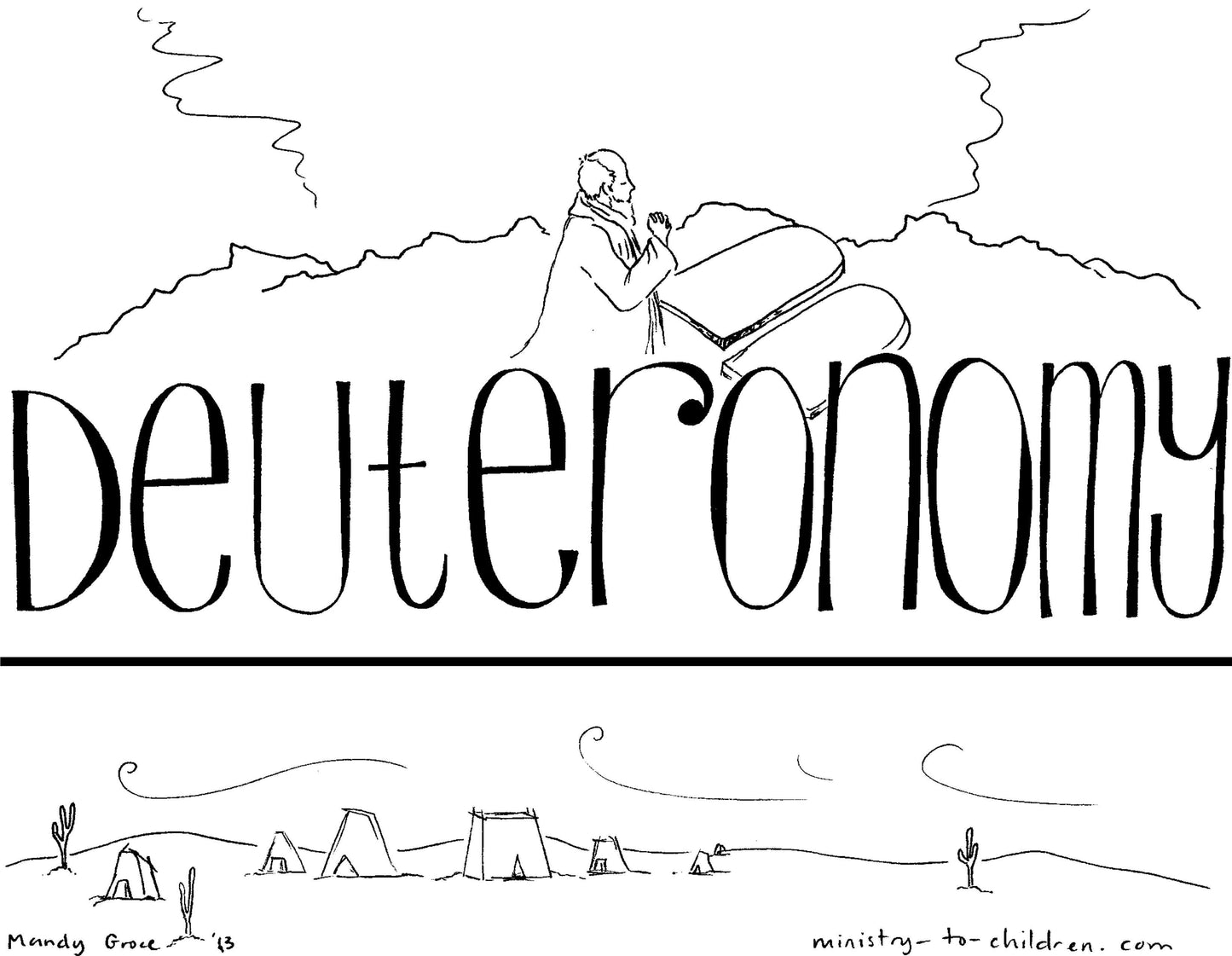 Books of the Bible Coloring Book - 66 Pages (download only) - Sunday School Store