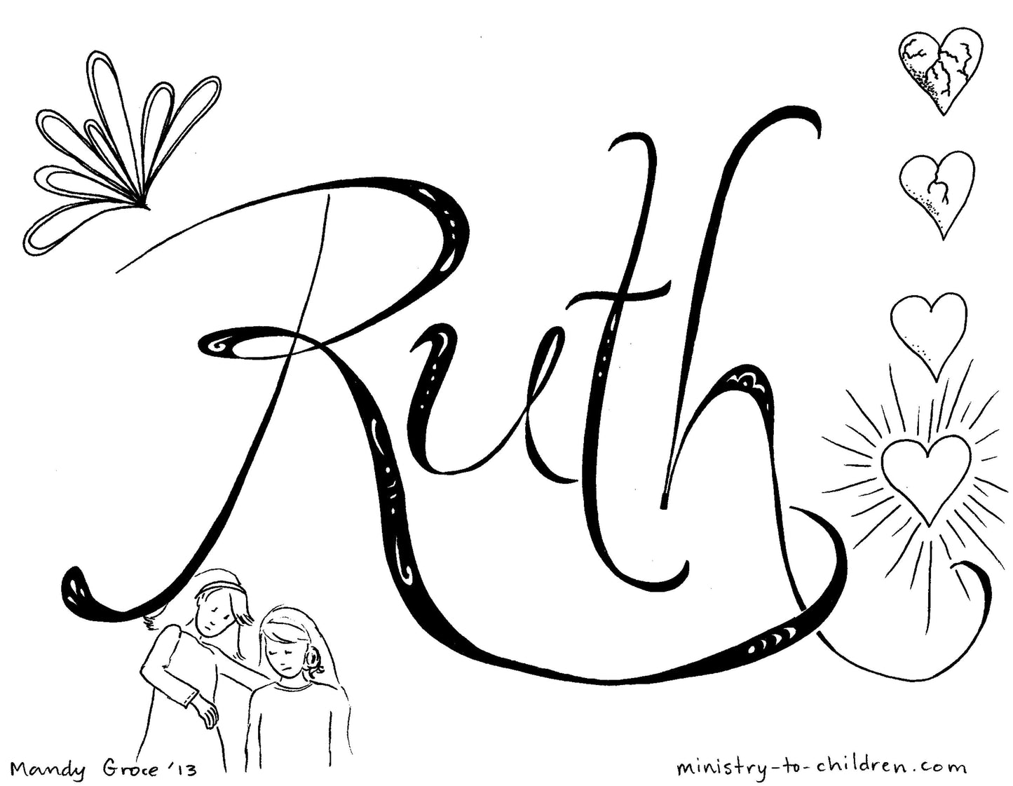 Books of the Bible Coloring Book - 66 Pages (download only) - Sunday School Store