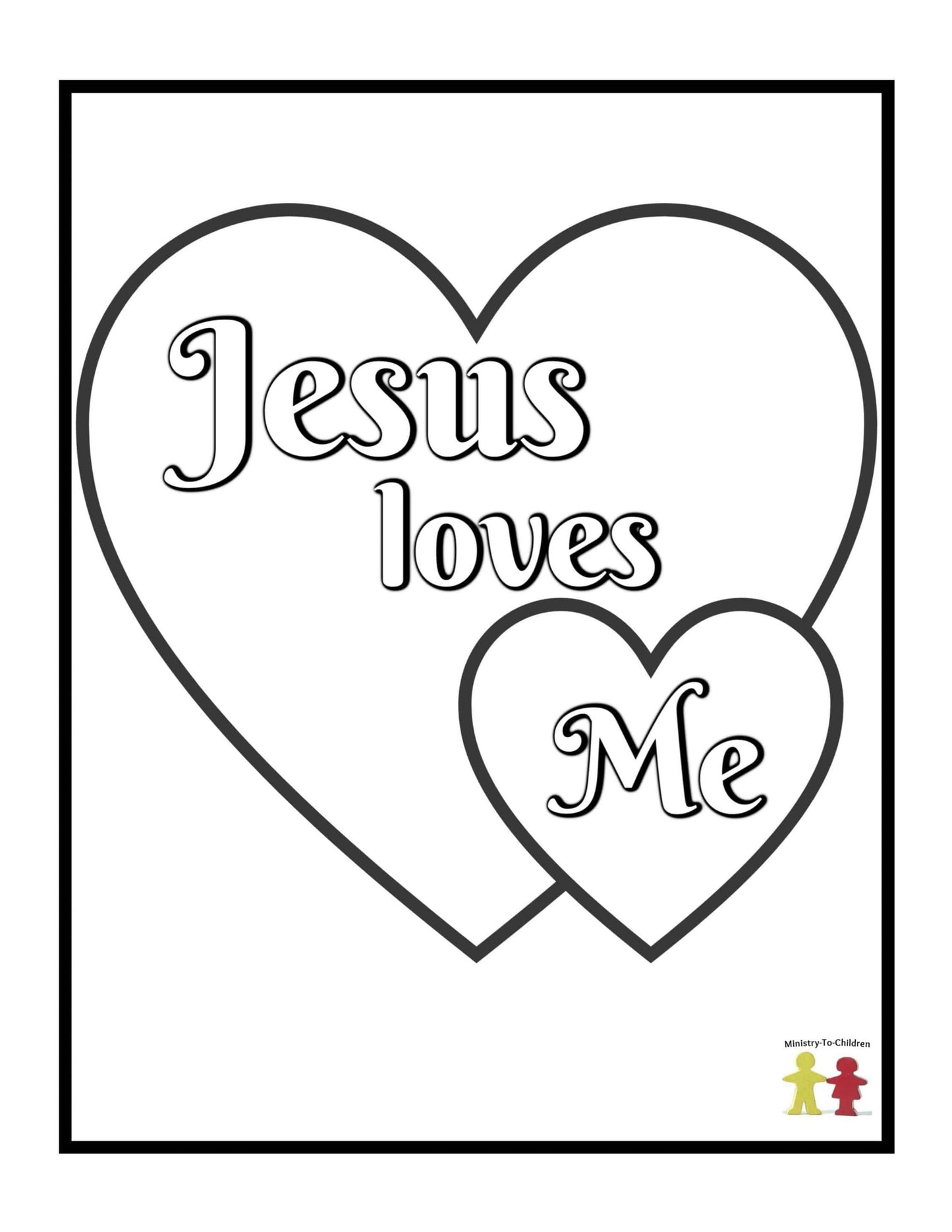 Valentine's Day Printable Bundle (free download) Coloring and Lesson Activities - Sunday School Store
