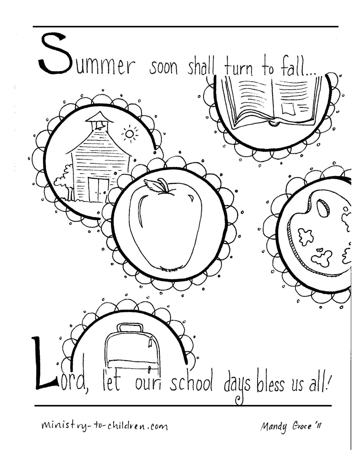 New Year Coloring Pages - Calendar, Seasons, and Daily Routine - 40 Page Download - Sunday School Store