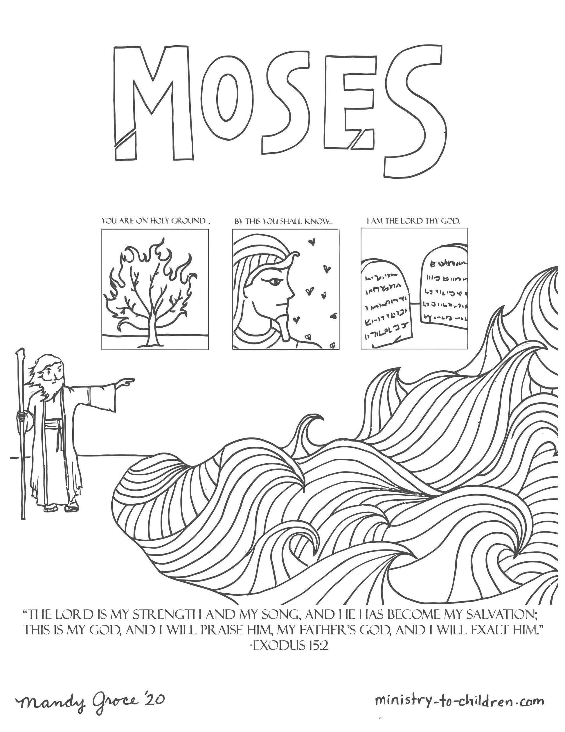 The Ten Commandments: Free Sample Lesson (download only) - Sunday School Store