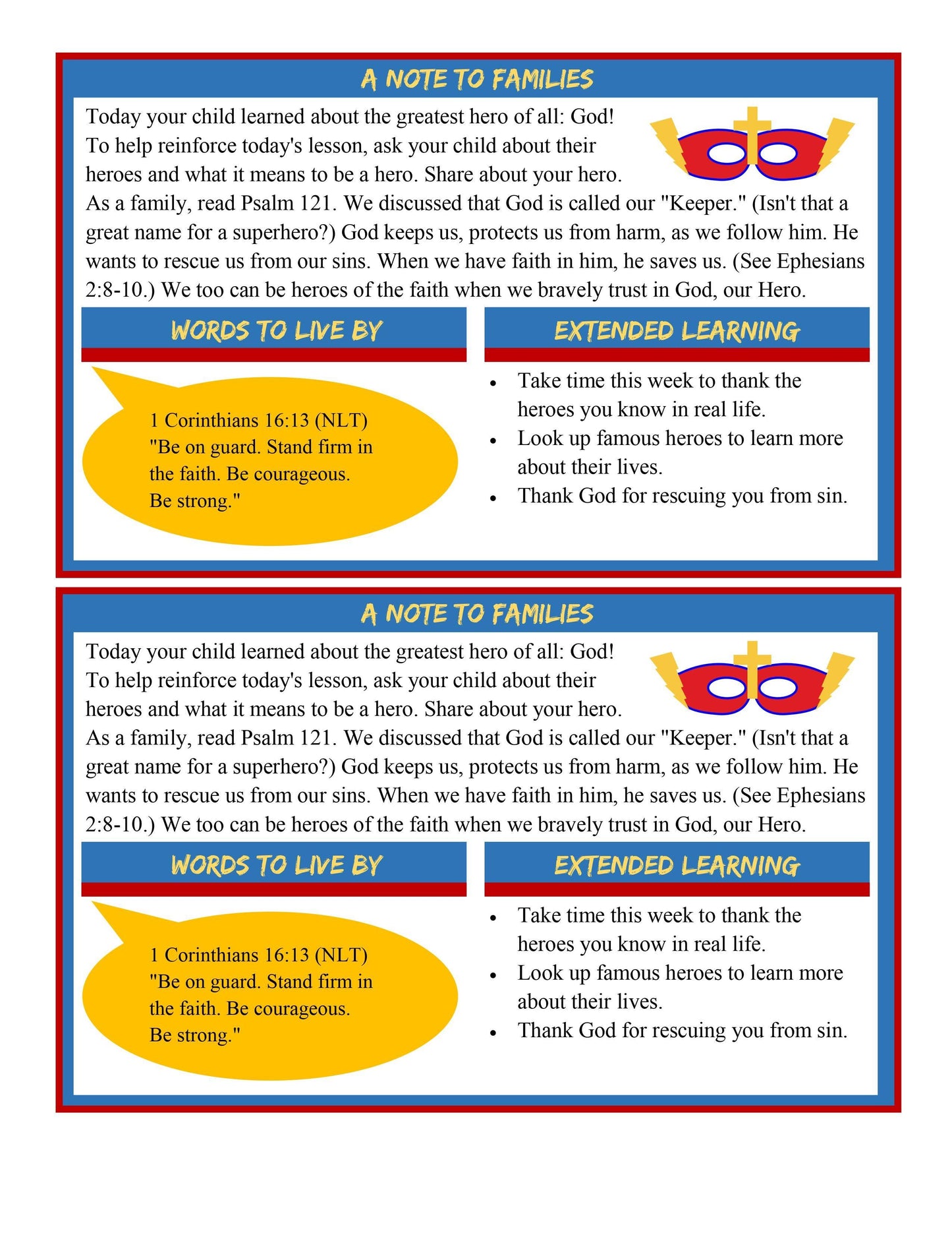 Bible Heroes: 5-Week Children's Ministry Curriculum (download only) - Sunday School Store