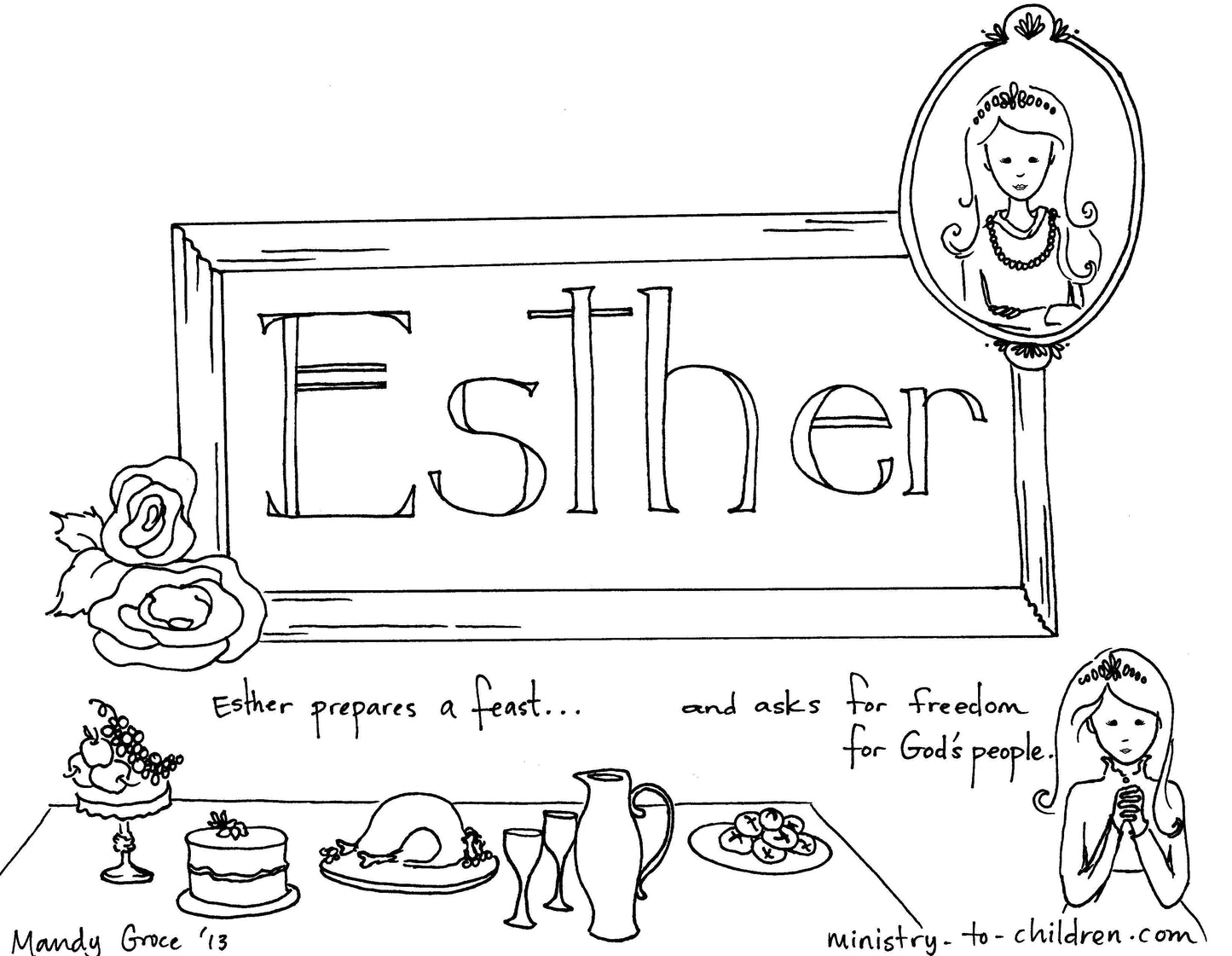 Books of the Bible Coloring Book - 66 Pages (download only) - Sunday School Store