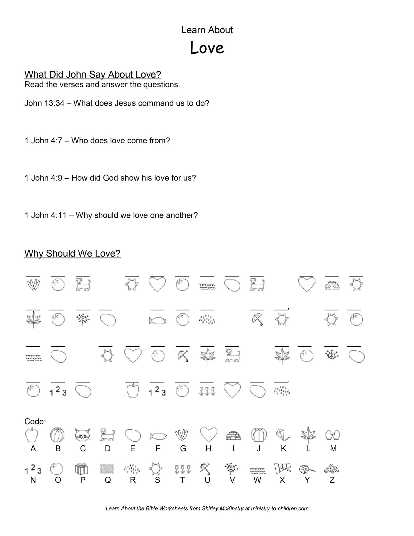 Valentine's Day Printable Bundle (free download) Coloring and Lesson Activities - Sunday School Store