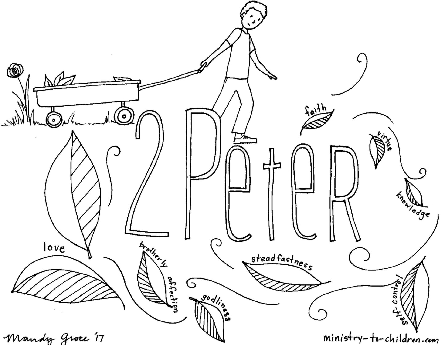 Books of the Bible Coloring Book - 66 Pages (download only) - Sunday School Store
