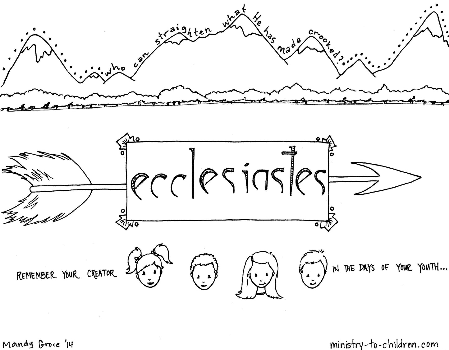 Books of the Bible Coloring Book - 66 Pages (download only) - Sunday School Store