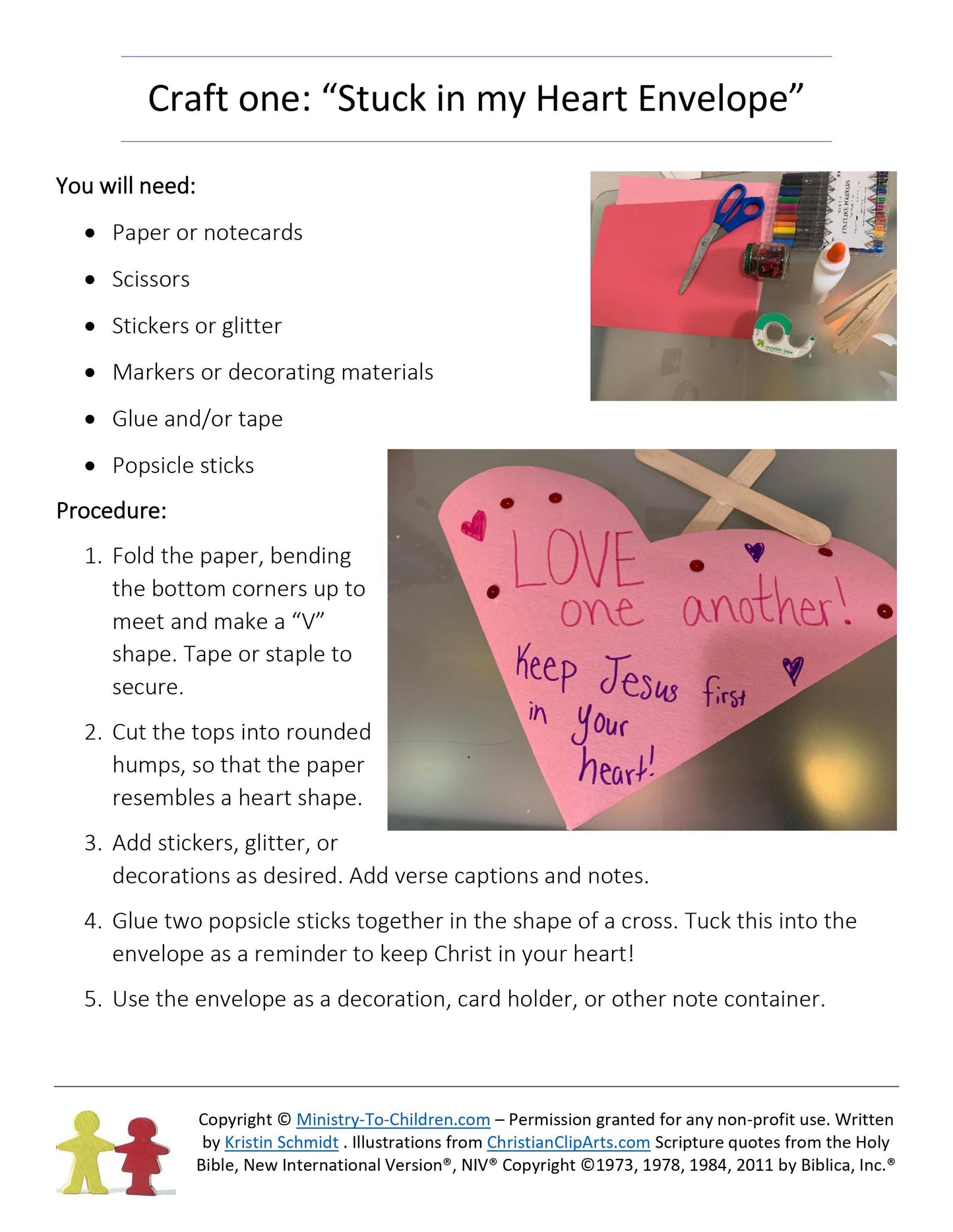 Valentine's Day Printable Bundle (free download) Coloring and Lesson Activities - Sunday School Store