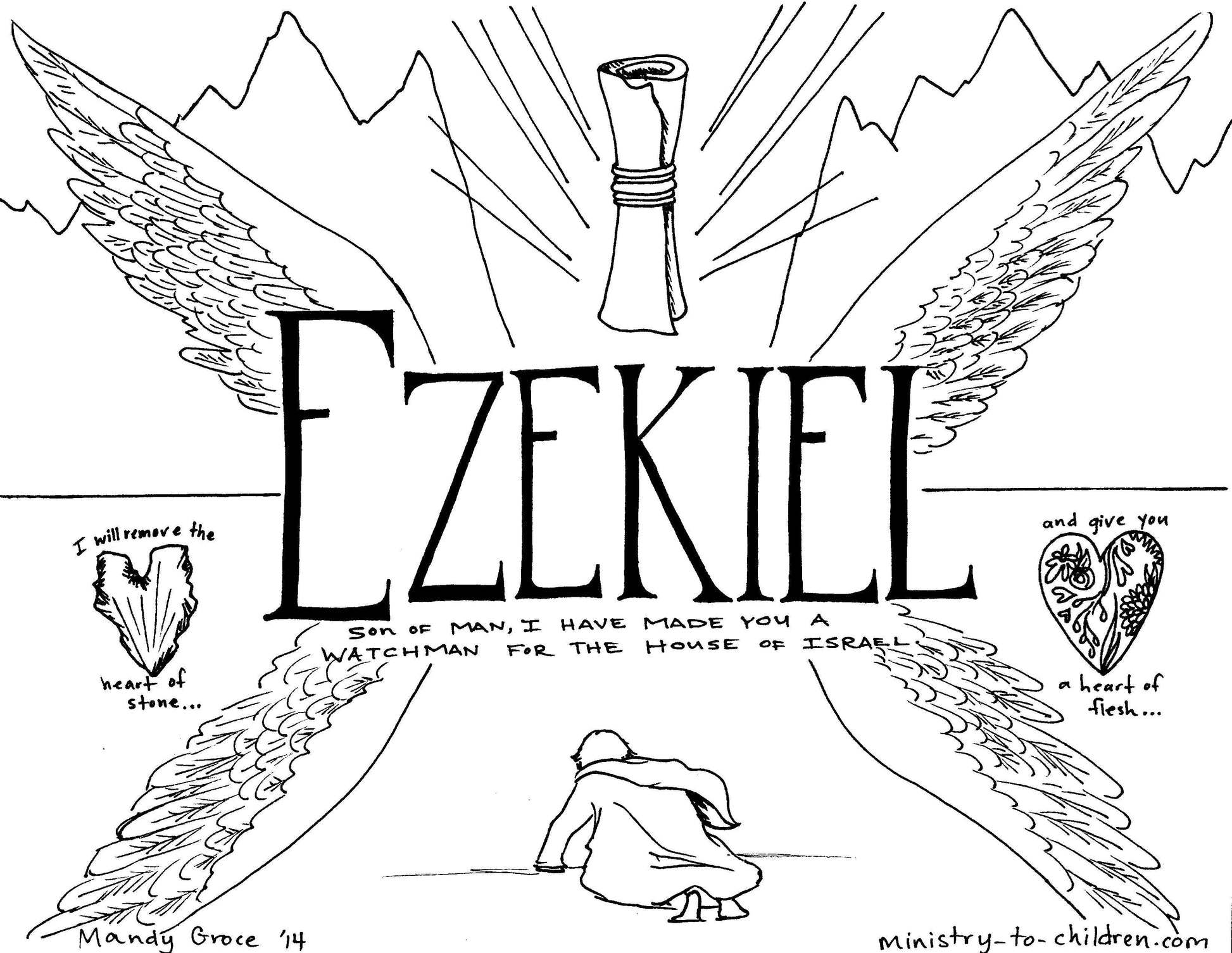 Books of the Bible Coloring Book - 66 Pages  (download only) - Sunday School Store