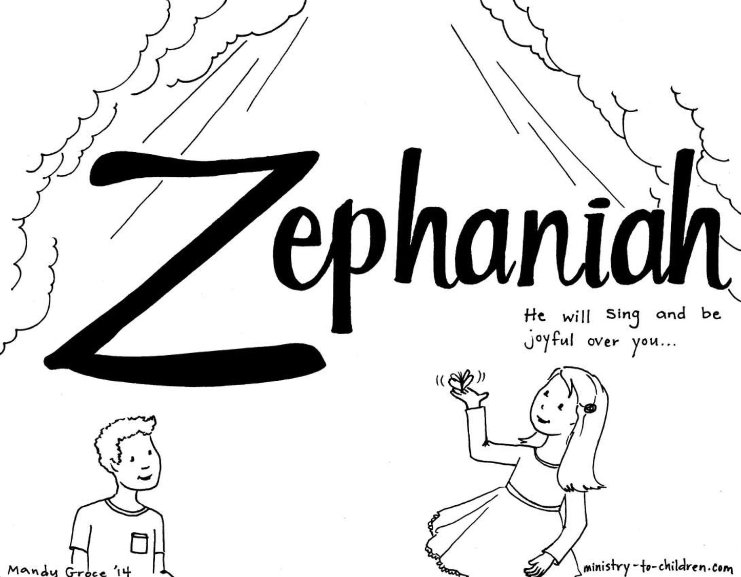 Books of the Bible Coloring Book - 66 Pages (download only) - Sunday School Store