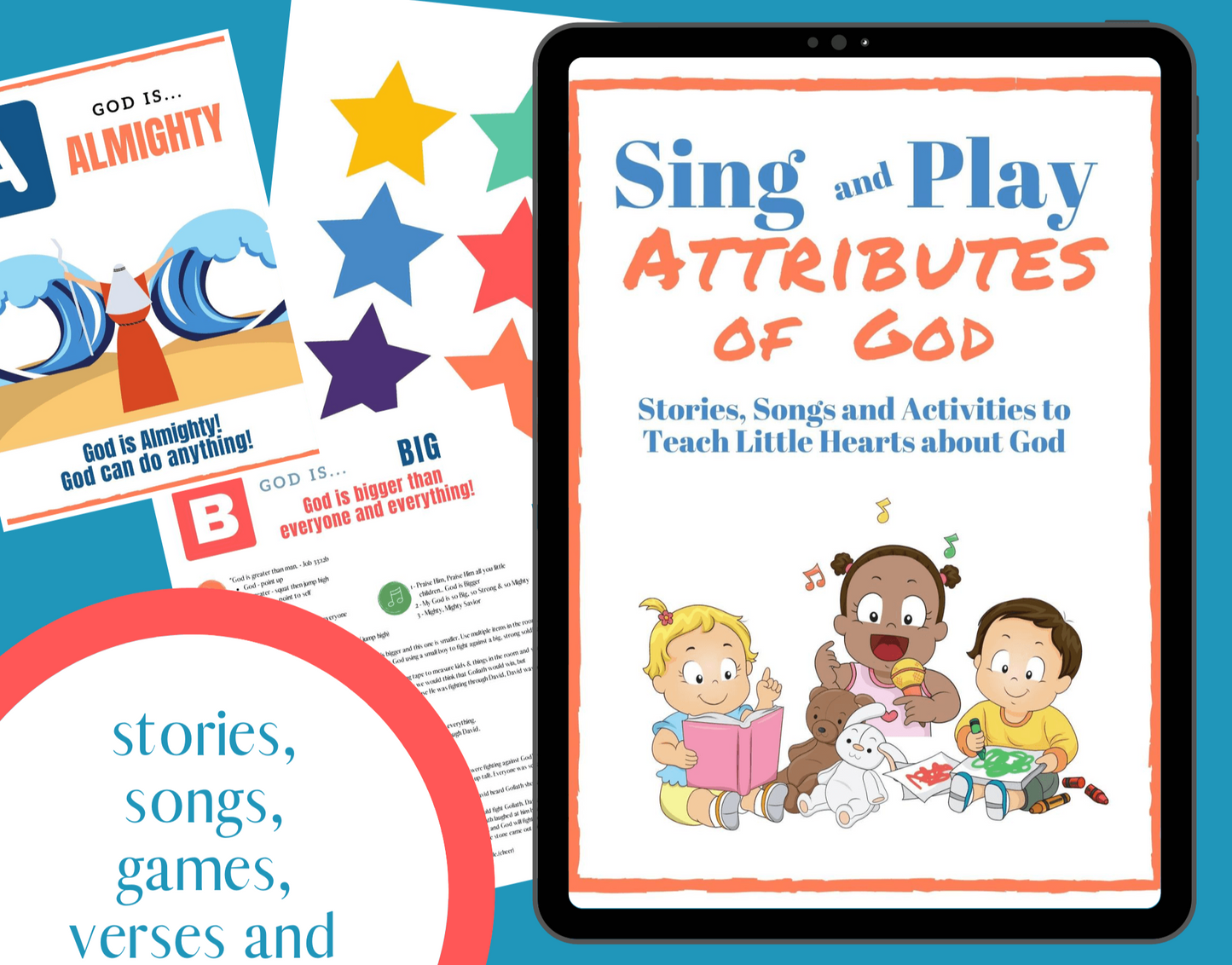The Ultimate Toddler Bundle: Everything you need to teach age 1-3 about God (download only) - Sunday School Store