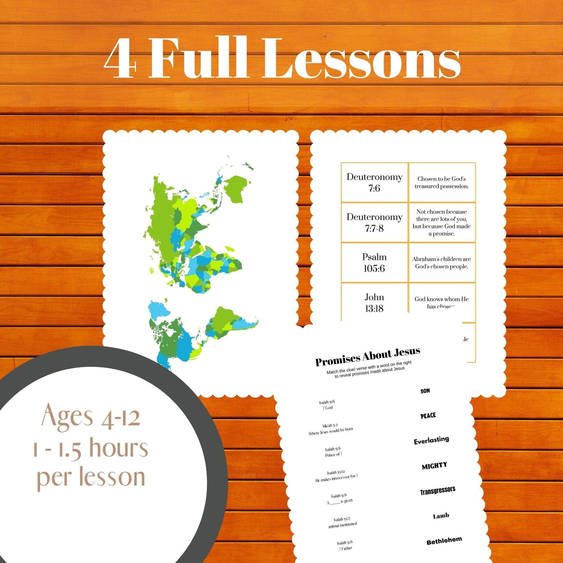 More FAITH Less FEAR: 4-Week Children's Ministry Curriculum  (download only) - Sunday School Store