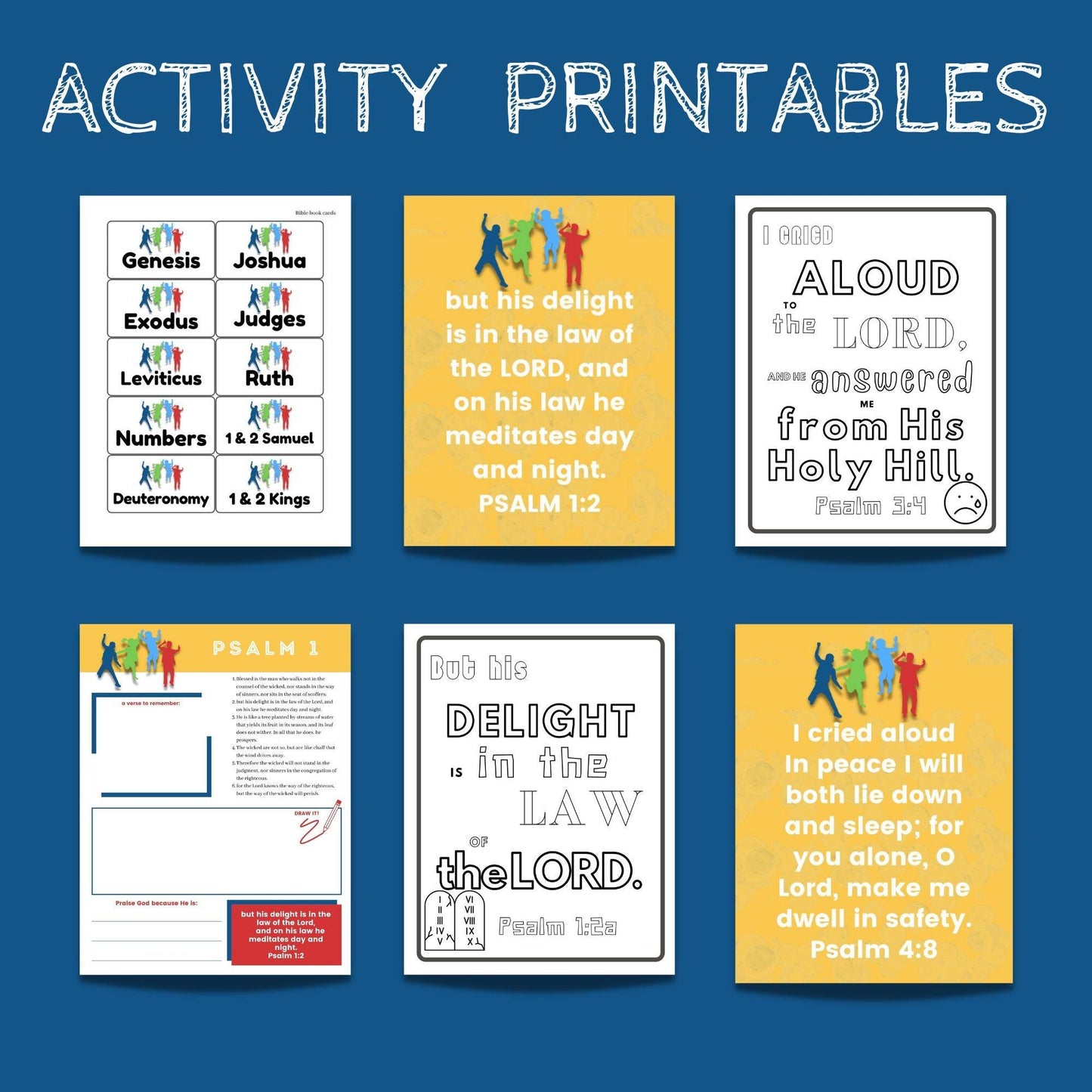 Sing! Shout! Jump! 6-Week Children's Ministry Curriculum in the Psalms (download only) - Sunday School Store