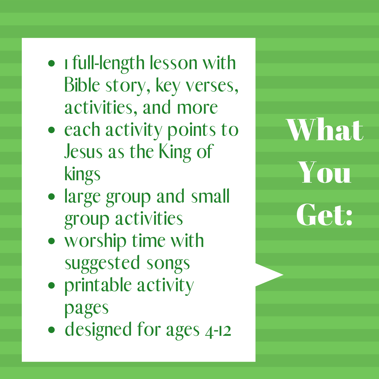 Ho Ho Hosanna: Palm Sunday Lesson (download only) - Sunday School Store