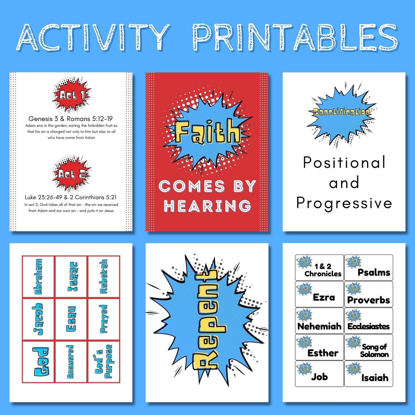 Big Bible Words 8-Week Curriculum on Salvation and Big Words (download only) - Sunday School Store