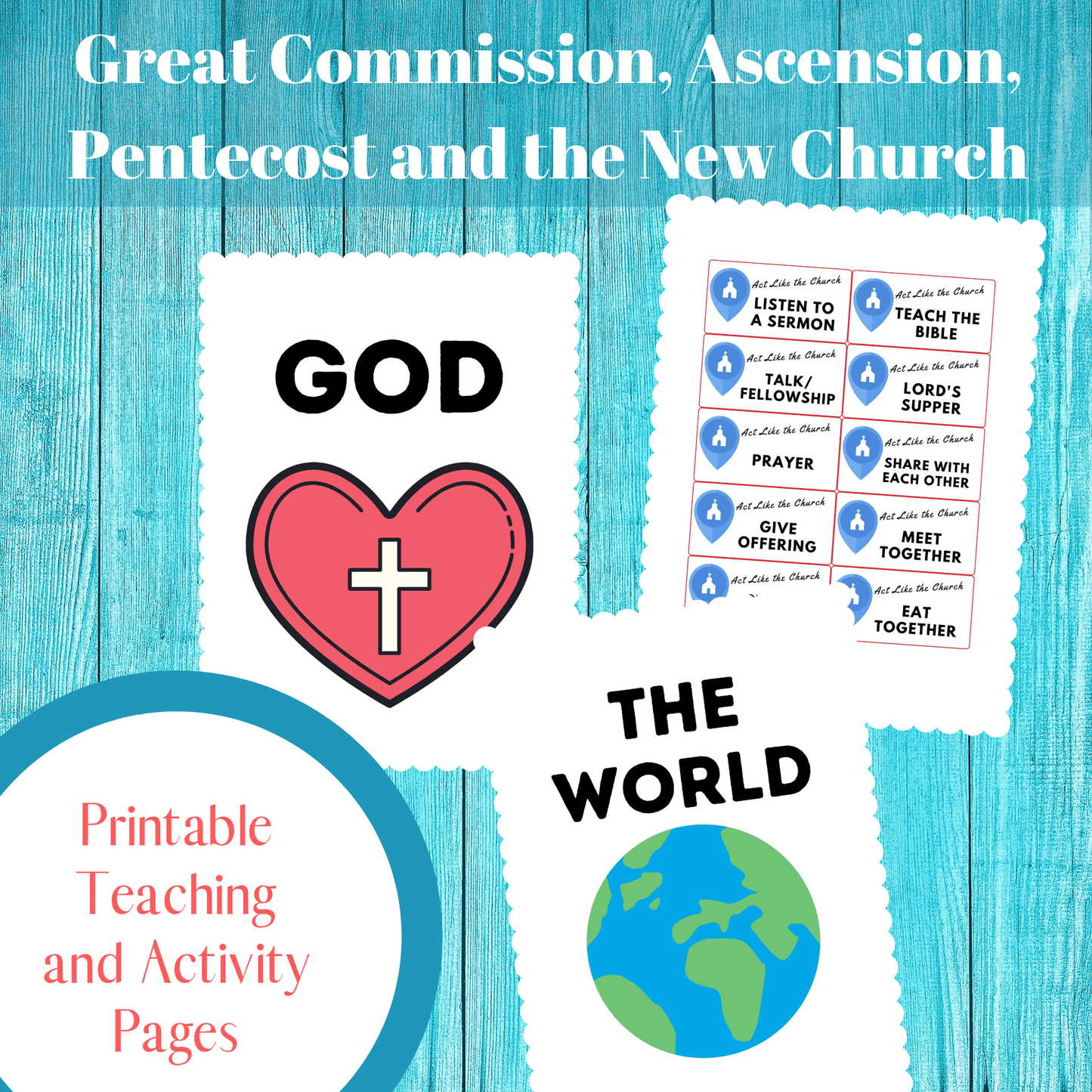 God's Rescue Plan: 4-Week Curriculum on the Birth of the Church (download only) - Sunday School Store