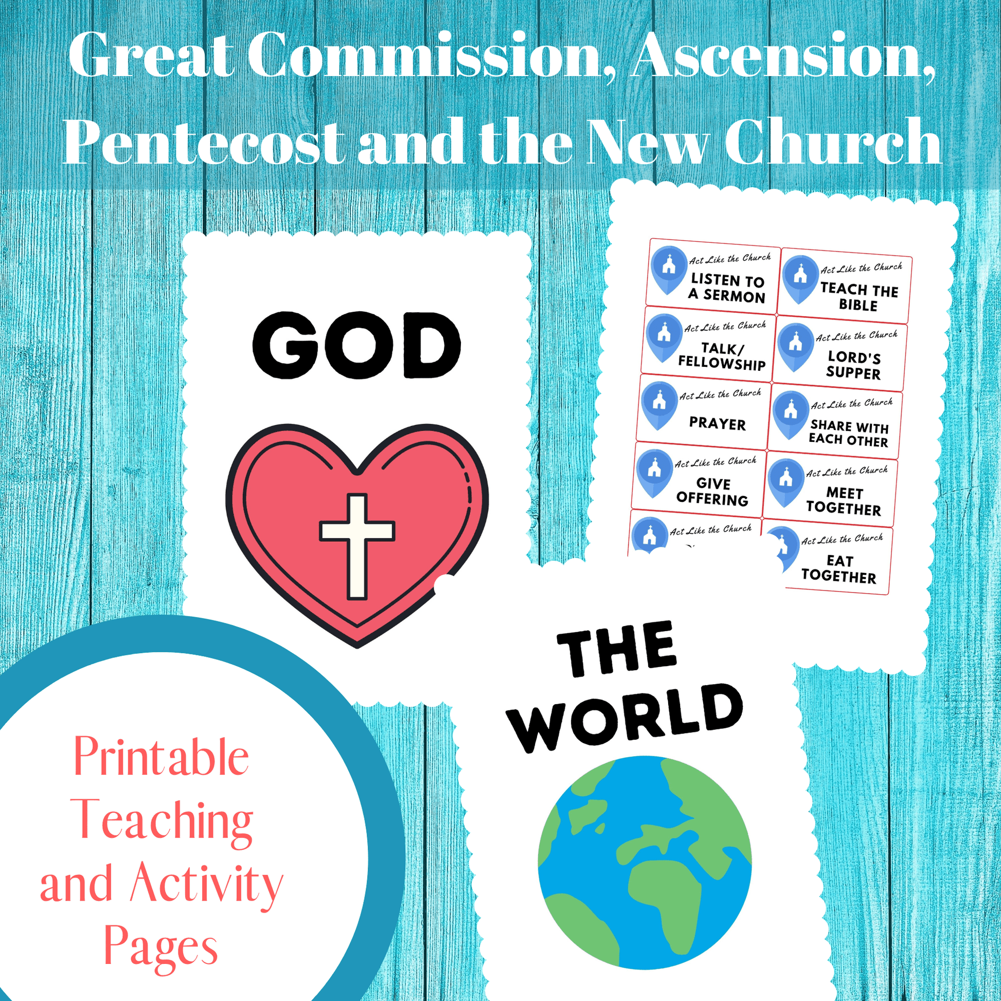 God's Rescue Plan: 4-Week Curriculum on the Birth of the Church (download only) - Sunday School Store