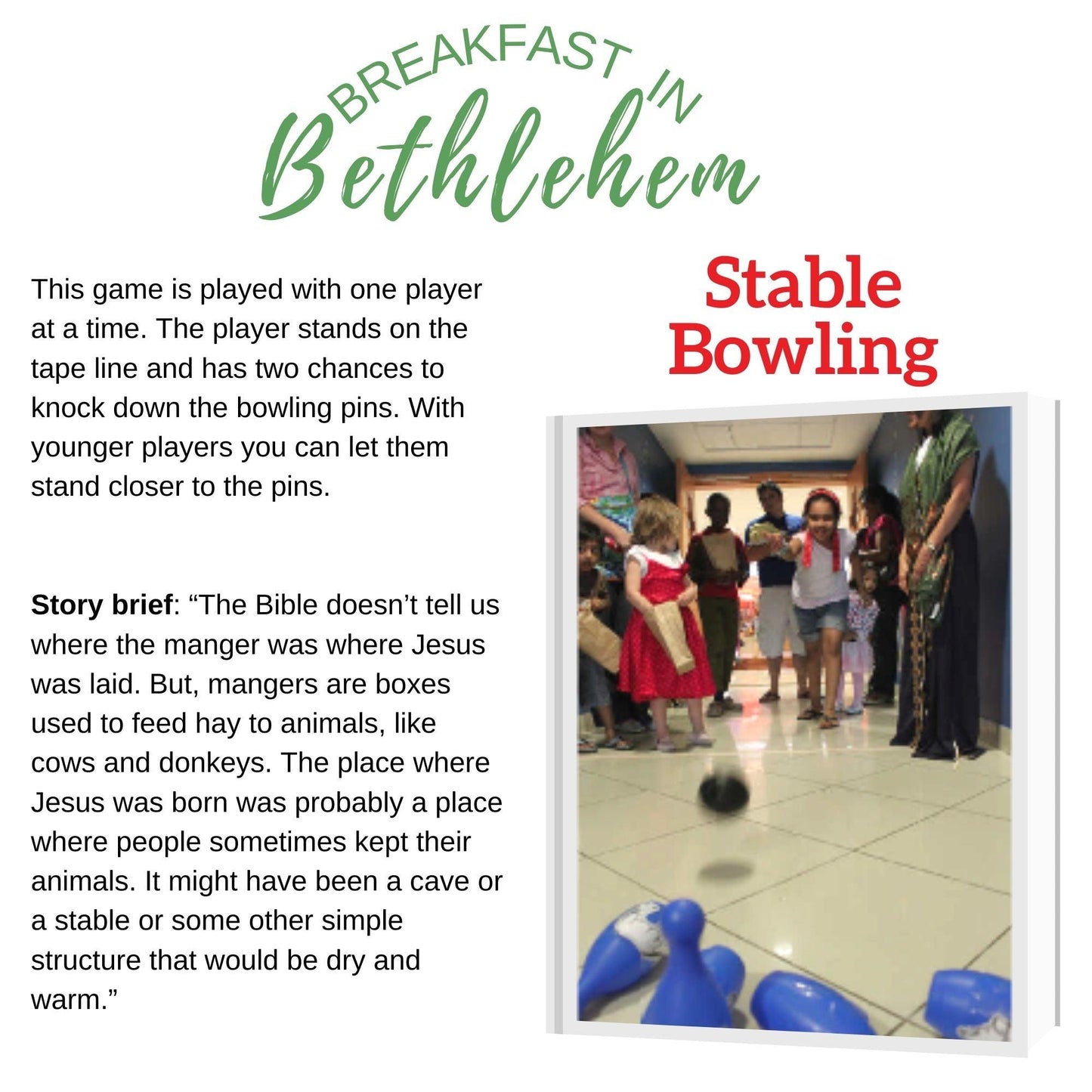 Breakfast in Bethlehem Christmas Event (download only) - Sunday School Store