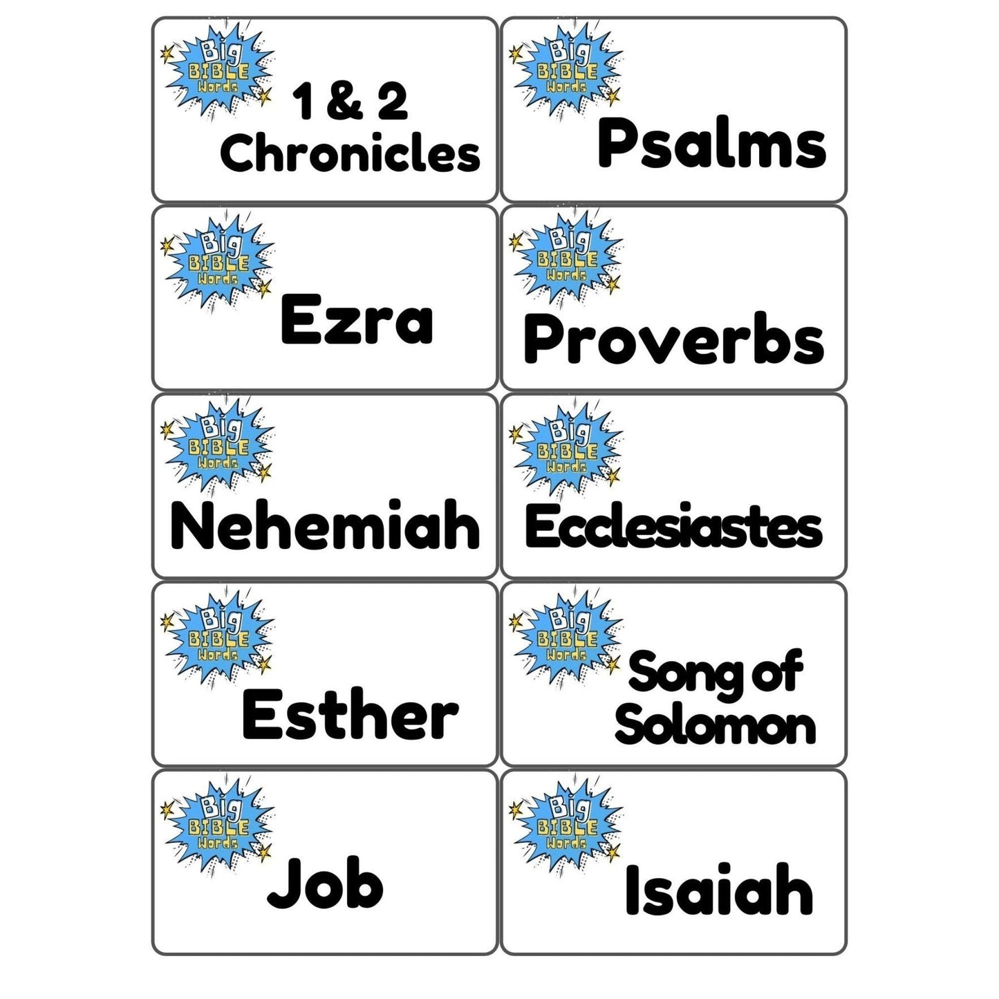 Big Bible Words 8-Week Curriculum on Salvation and Big Words (download only) - Sunday School Store